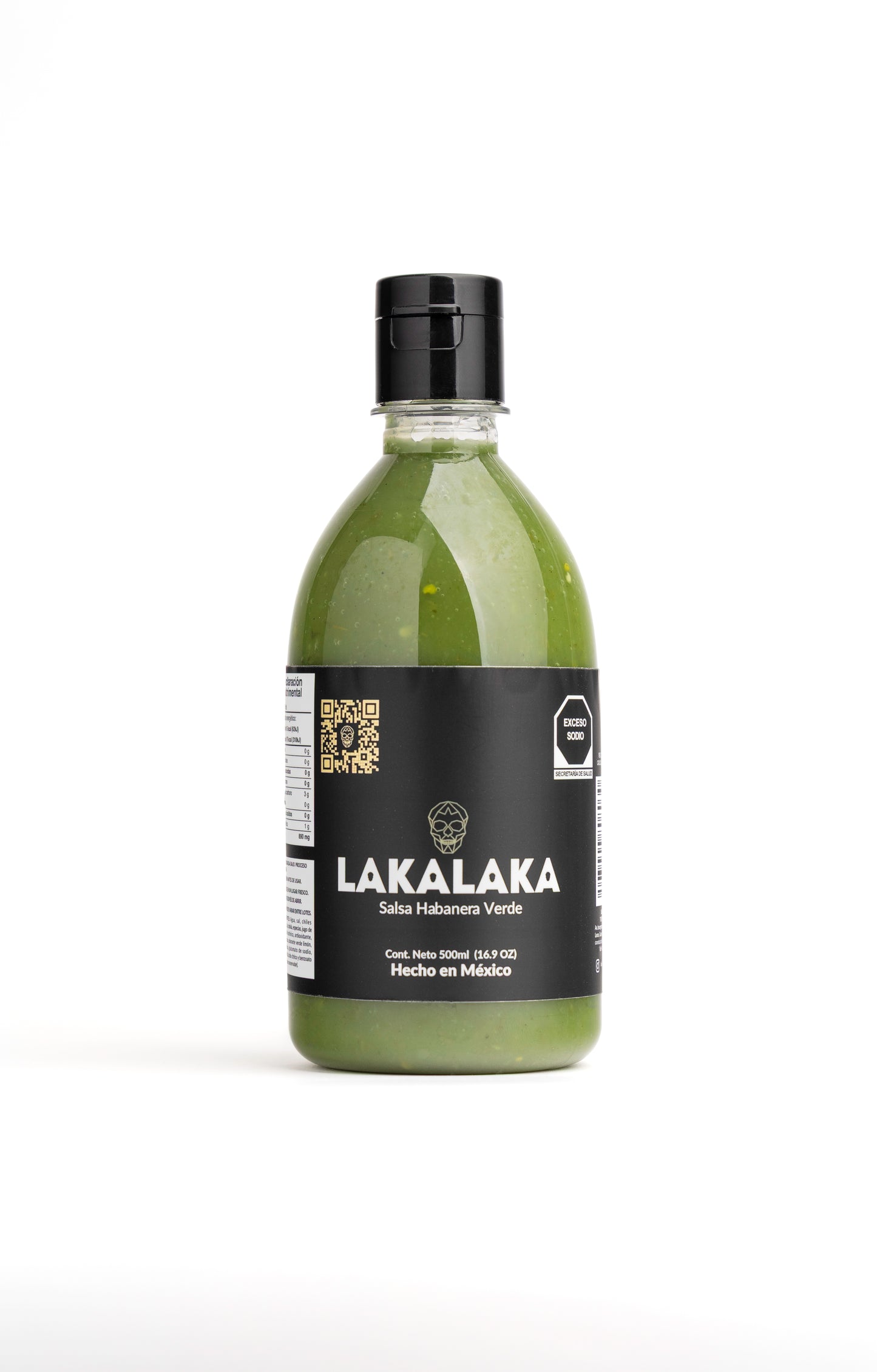 Salsa Habanero Verde 500ml LAKALAKA