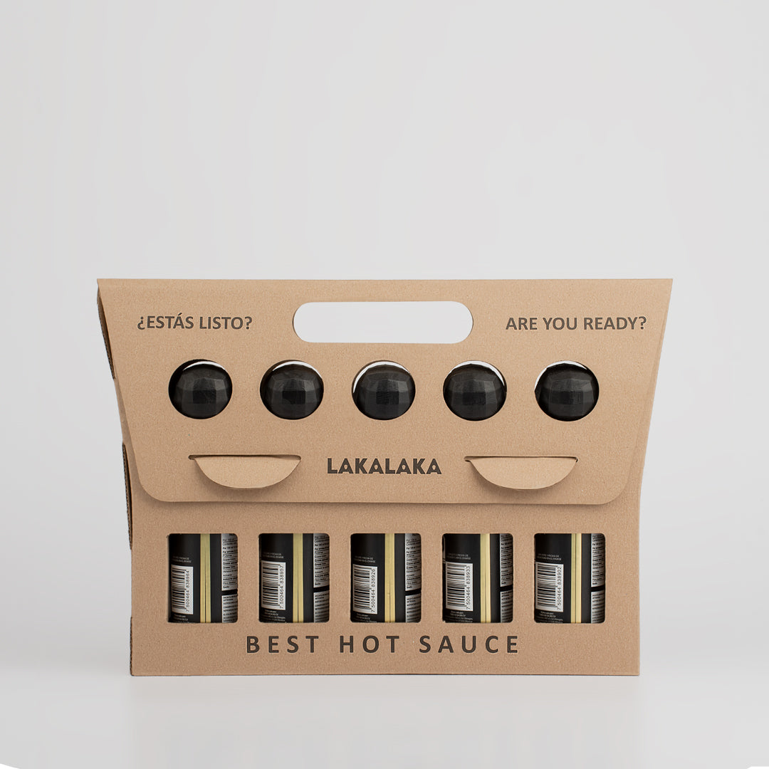 Caja con 5 Botellas de LAKALAKA