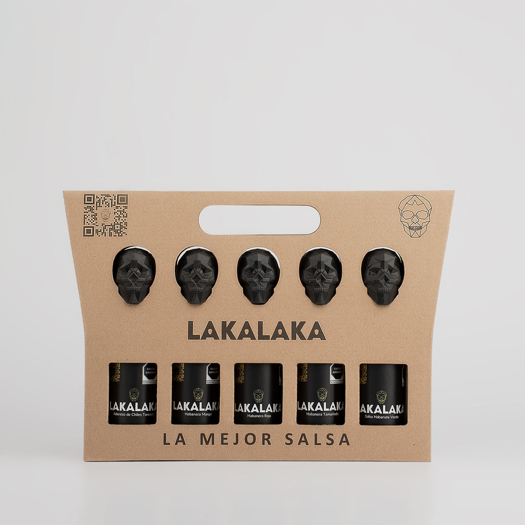 Caja con 5 Botellas de LAKALAKA
