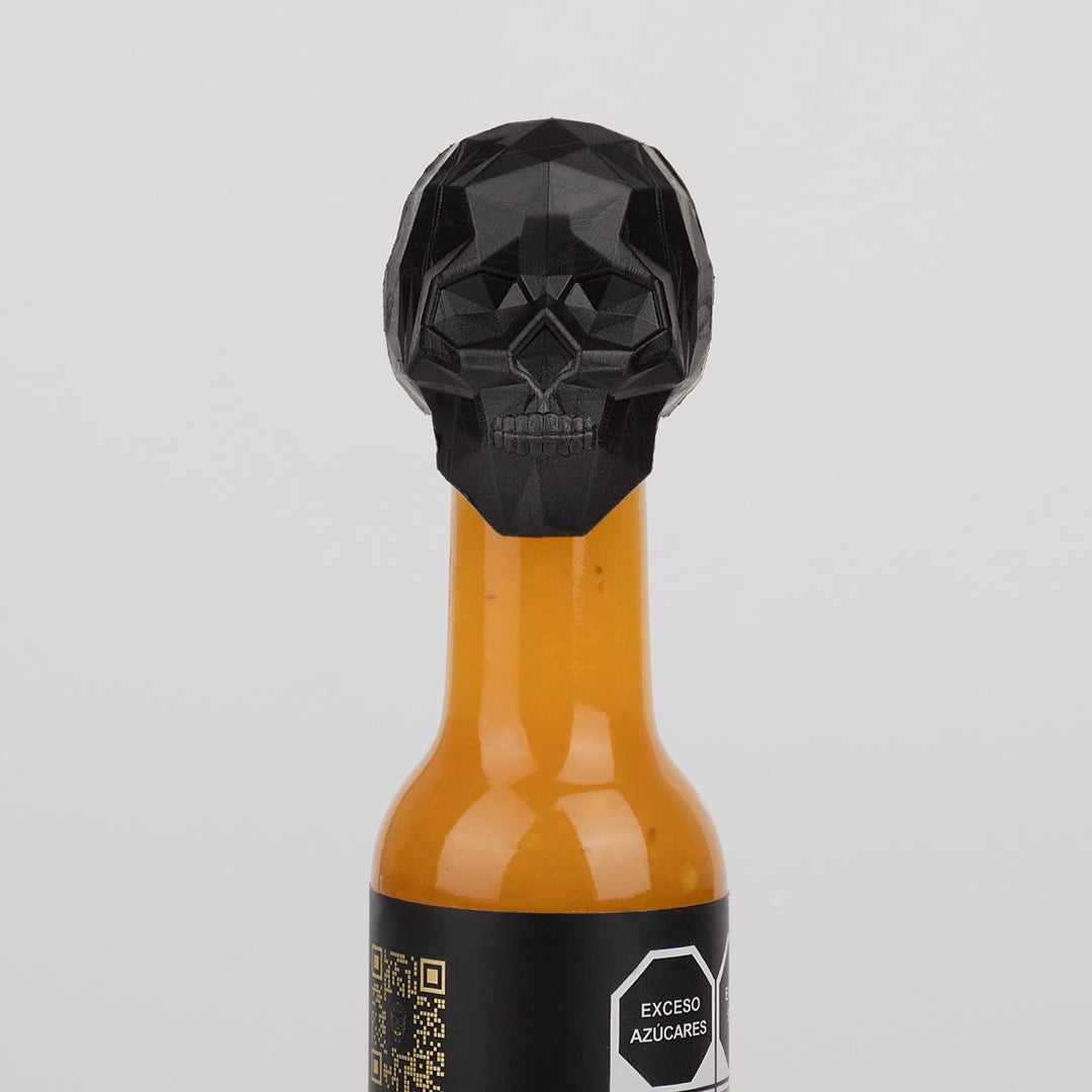 Salsa Habanero Mango 150ml botella de vidrio con tapa LAKALAKA